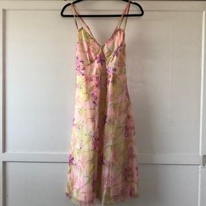 NWOT Beaded Floral Dress size 8